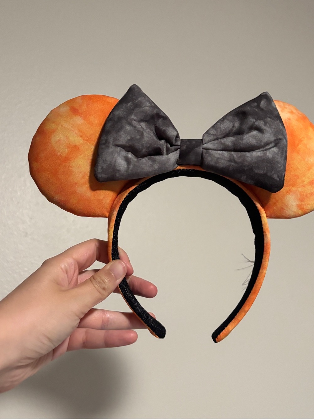 Halloween Tie Dye Style Minnie Mouse Ears